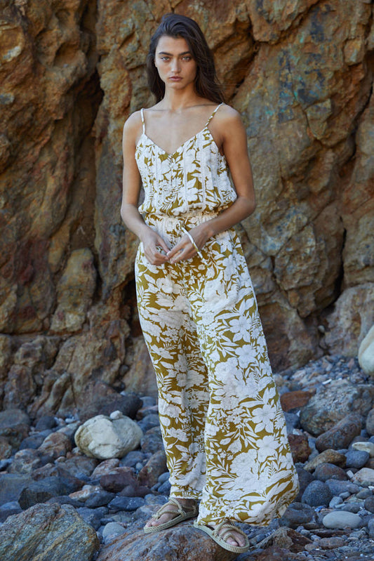 Janel Flora Jumpsuit