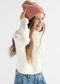 Youth Rose Knit Beanie