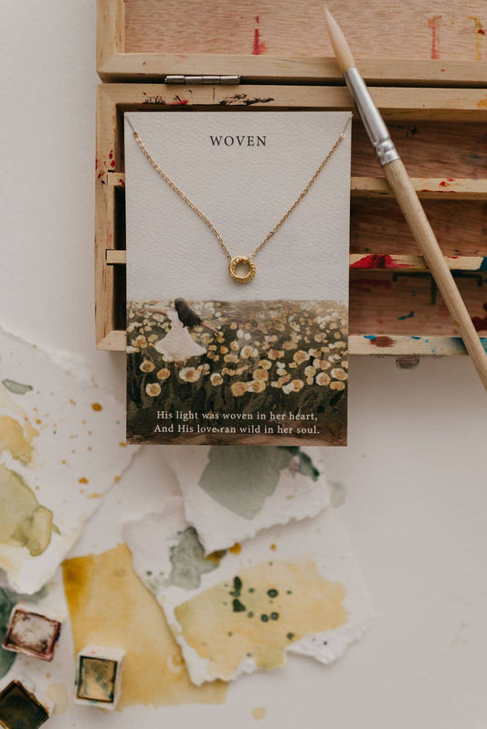 Woven | Christian Necklace | Colossians